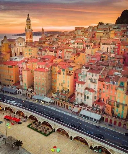 Lumineux Vue Et Jardin Exceptionnel 3 Etoiles Menton