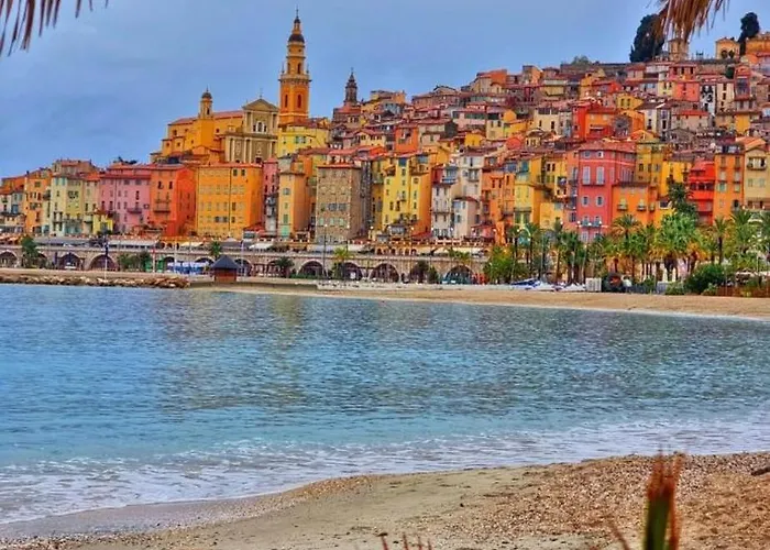 Apartmán Lumineux Vue Et Jardin Exceptionnel 3 Etoiles Menton