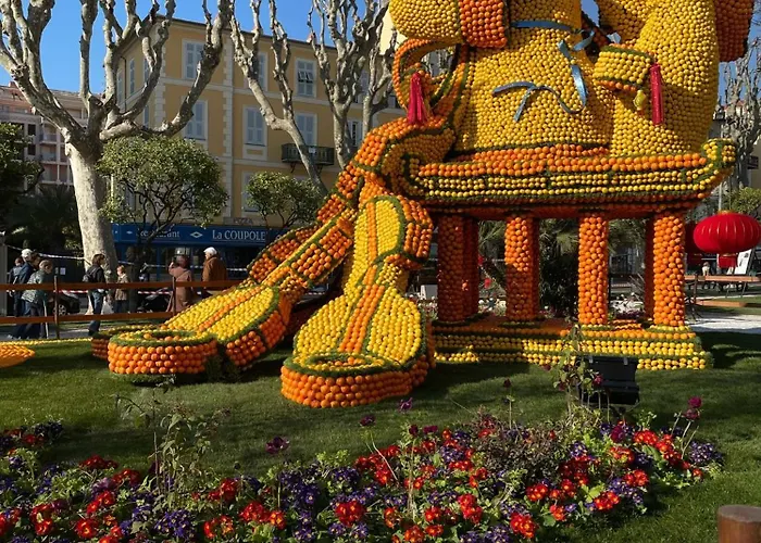 Apartmán Lumineux Vue Et Jardin Exceptionnel 3 Etoiles Menton